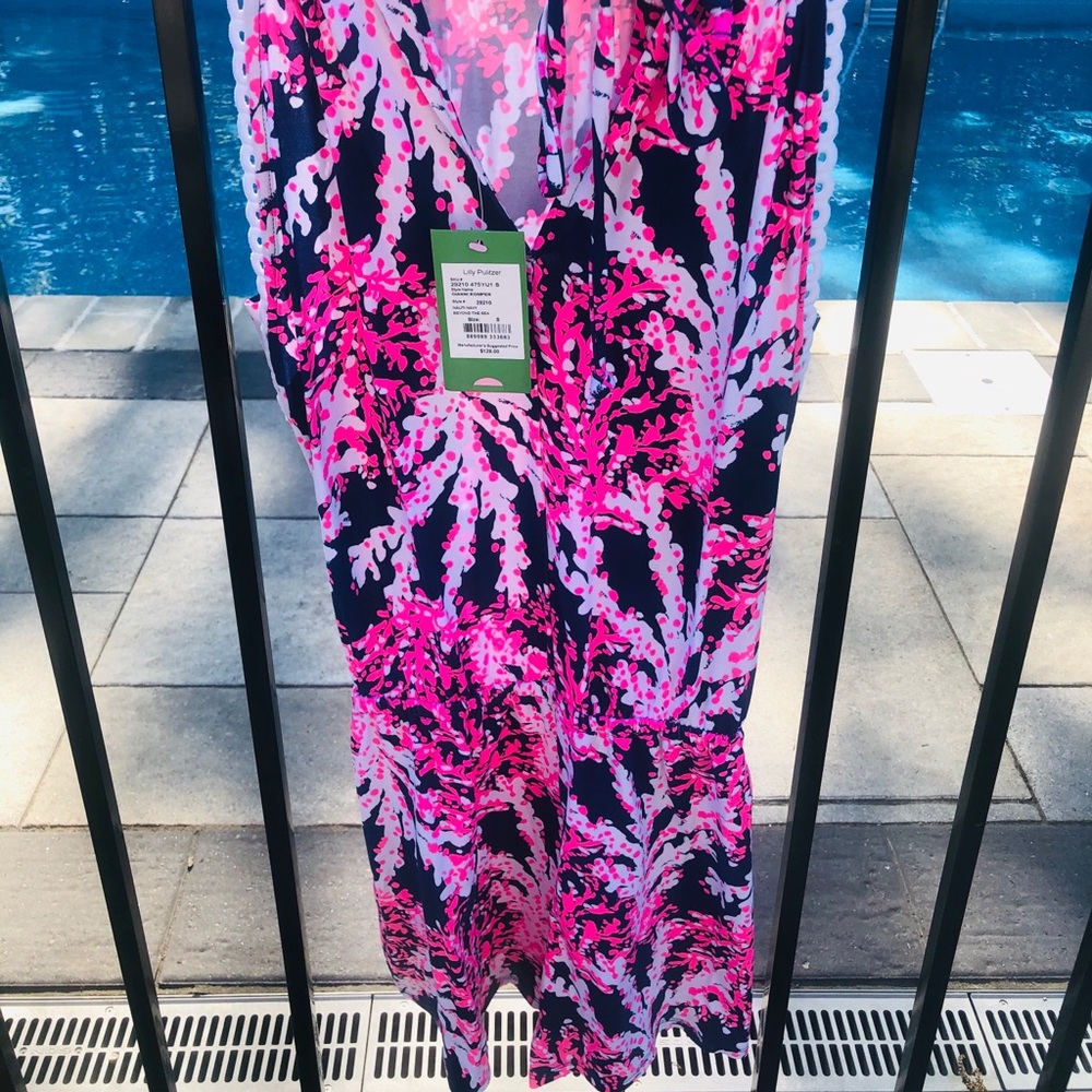 NWT Lilly Pulitzer Gianni Romper SIZE S